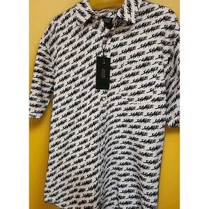 Triumph Over Tragedy Savage NWT Large Button Up Short Sleeve Excellent B7 New